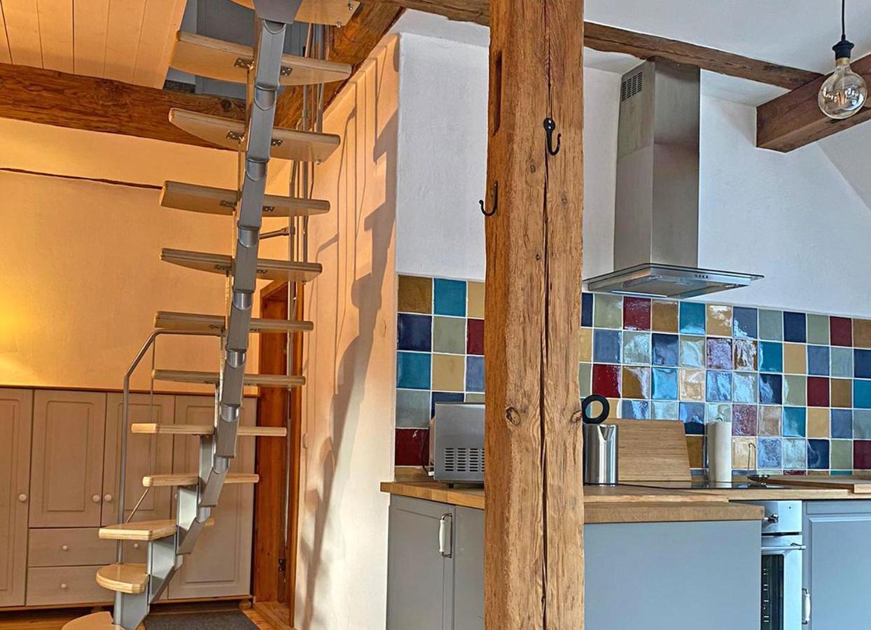 Ferienwohnung Im Forsthaus Am See Schwarz ภายนอก รูปภาพ