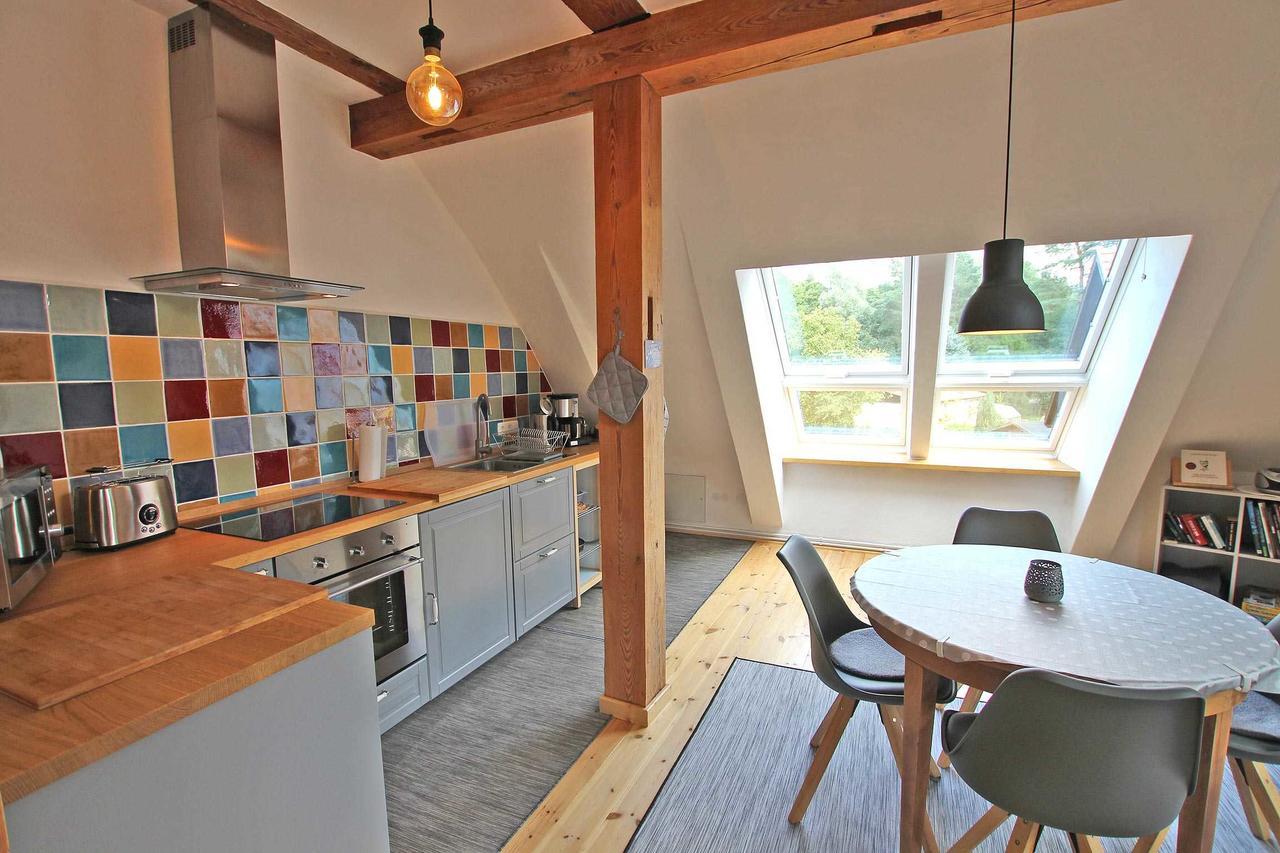 Ferienwohnung Im Forsthaus Am See Schwarz ภายนอก รูปภาพ