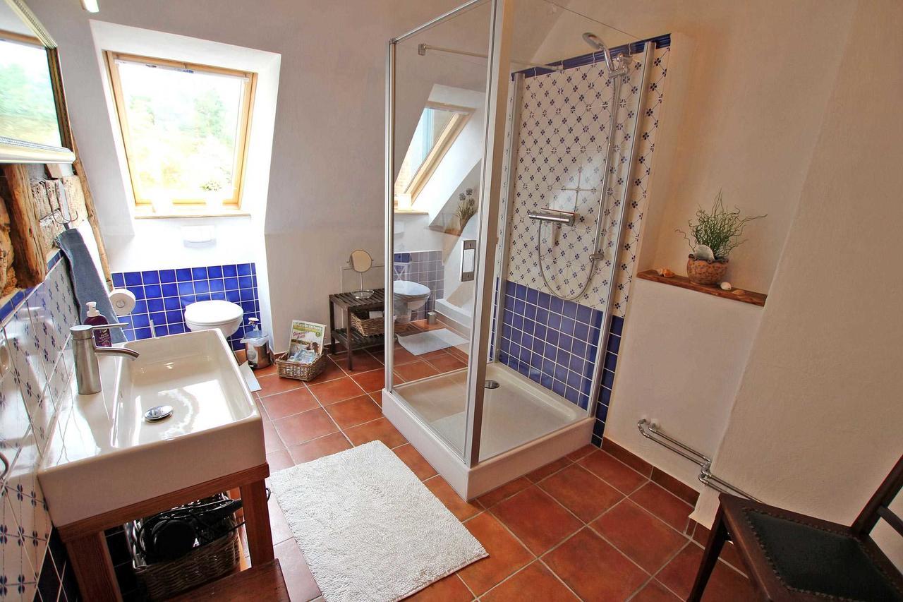 Ferienwohnung Im Forsthaus Am See Schwarz ภายนอก รูปภาพ