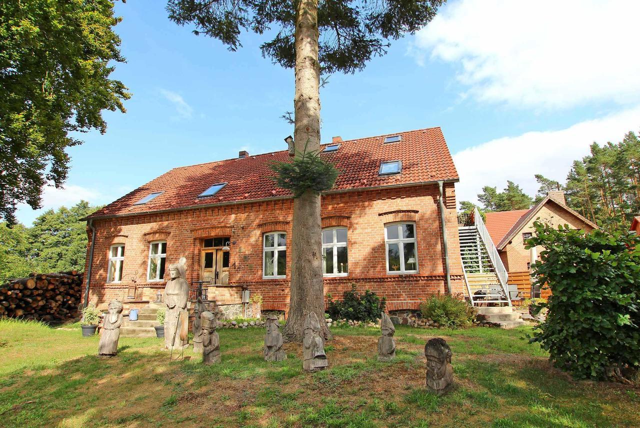 Ferienwohnung Im Forsthaus Am See Schwarz ภายนอก รูปภาพ