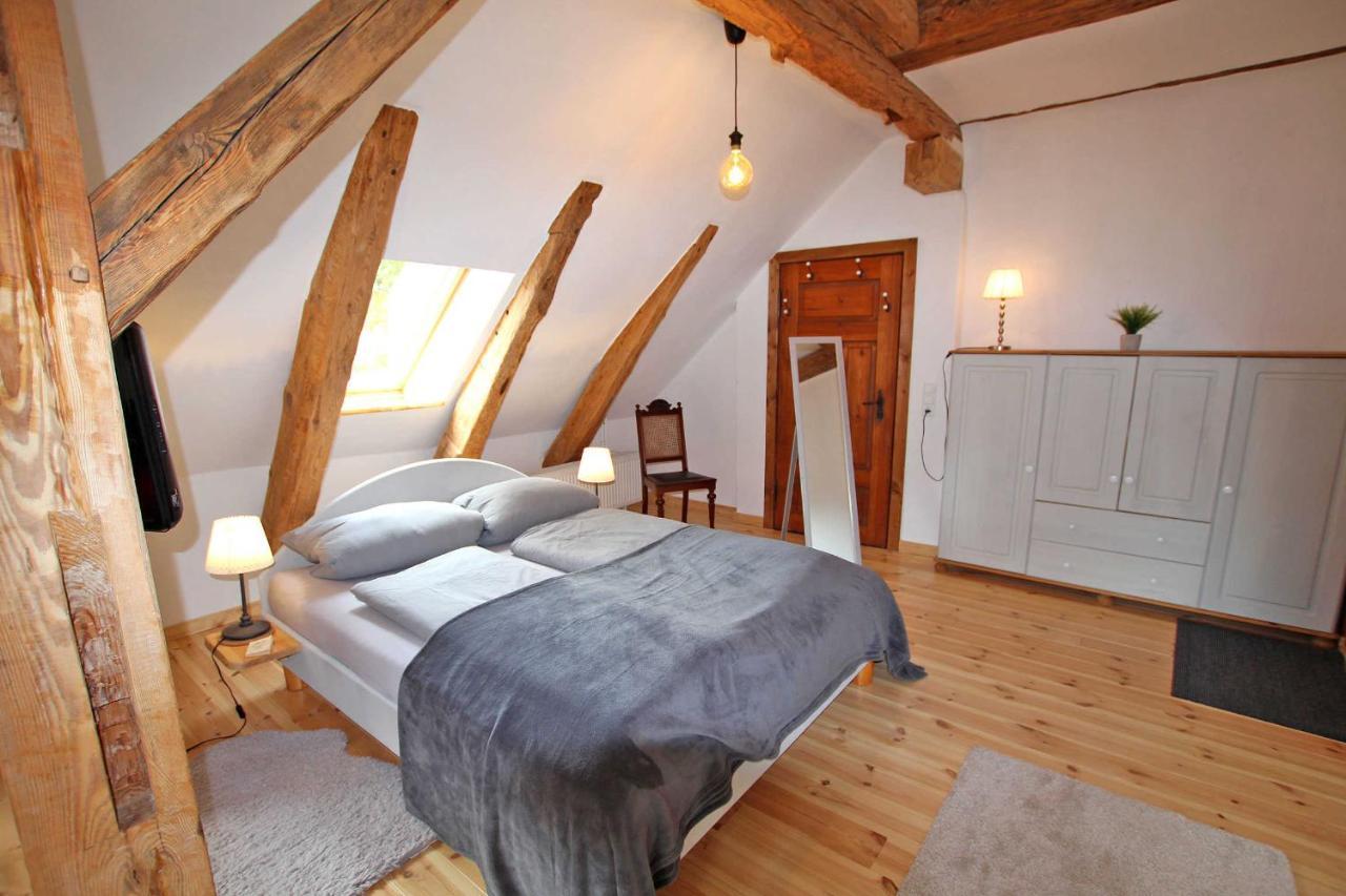 Ferienwohnung Im Forsthaus Am See Schwarz ภายนอก รูปภาพ